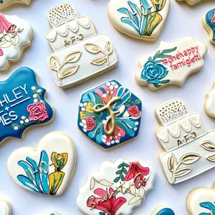 Wedding dessert cookies