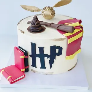 Harry Potter theme cake