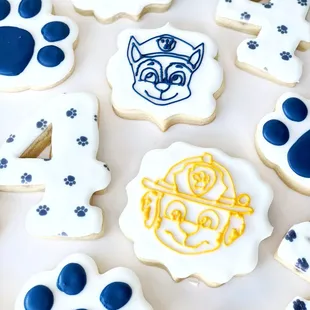 Paw patrol cookies