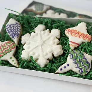 Christmas cookie box