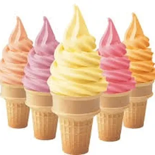 Sprinkles Creamy Whip offers 21 flavors of soft serve ice cream.  Some of our flavors are Blue Raspberry, Strawberry, Mocha, Lemon, Mint.