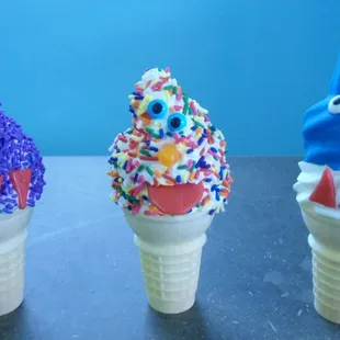 Purple People Eater, Funny Face, Monster Face