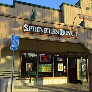 Front: Sprinkles Donut.