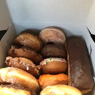 New in the neighborhood.  Used a local coupon to get a dozen donuts for $6.99!  Very friendly service!!