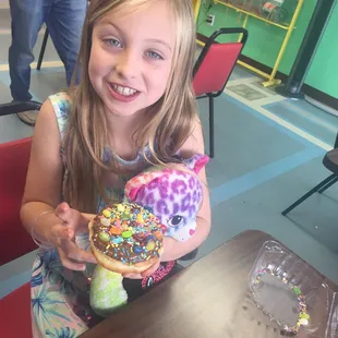 Sprinkled donut!