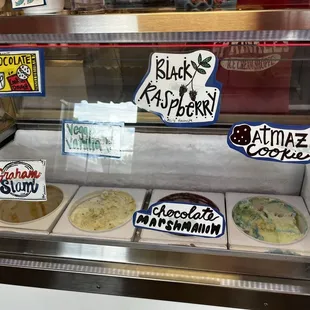 Ice cream flavors