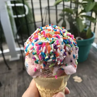 I got mine with sprinkles!
