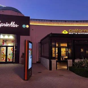 Located next to CPK and across Edwards Cinema.