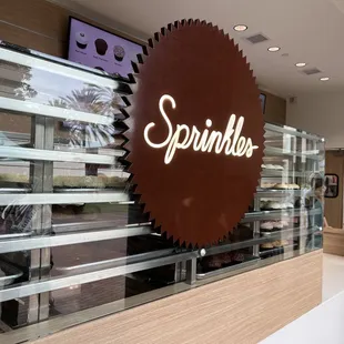 a display of sprinkles