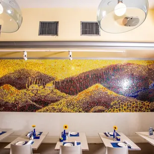 Indoor seating,