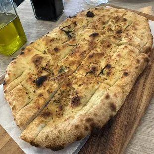 Flatbread with rosemary