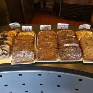 The best reason to come here:  breakfast bread!