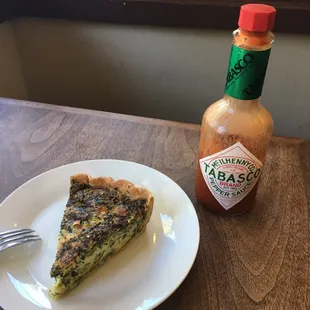 Tabasco, a Quiche&apos;s best mate