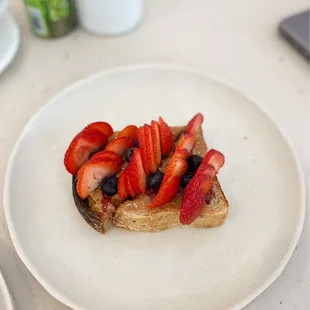 almond butter toast