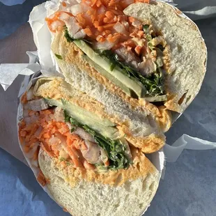Lemongrass Chicken Banh Mi