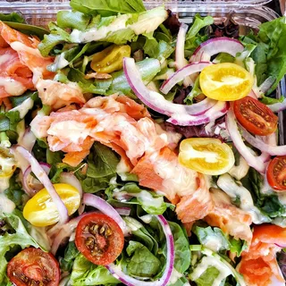 Salmon Miso Salad
