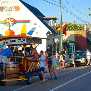 Stopping for a brewski