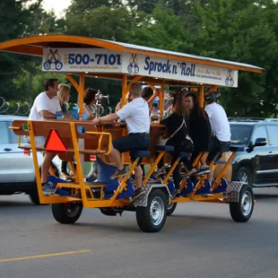 Corporate entertaining for International Paper with 2 bikes!