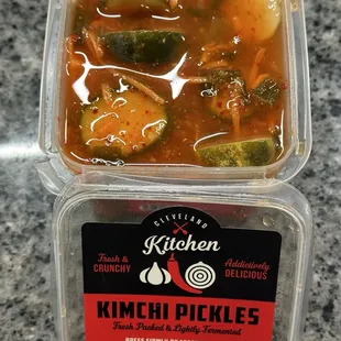 These are my new addiction OMG!!!! So addicting!  I wanna do a kimchi pickle dirty martini with them too!! ;)....