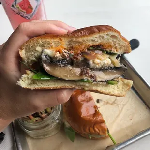 The Shroom Cap Sandwich