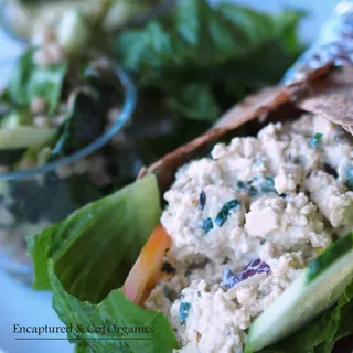 Mock Chicken Salad Sandwich