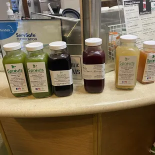 Cold pressed juices