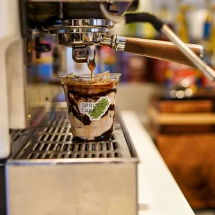 A wide variety of iced and hot coffee concoctions are available made by our expert baristas!