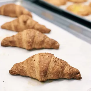 Vegan Blackberry jam filled croissant