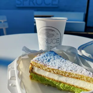 Pistachio Ricotta Cake