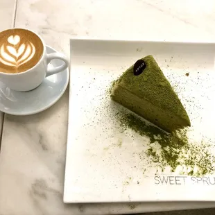 Matcha Crepe Cake