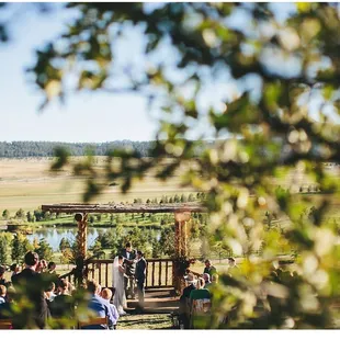 Mountainview Ceremony Site  at Spruce Mountain Ranch