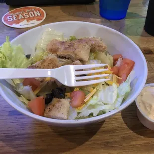 Lilliputian Chicken salad.