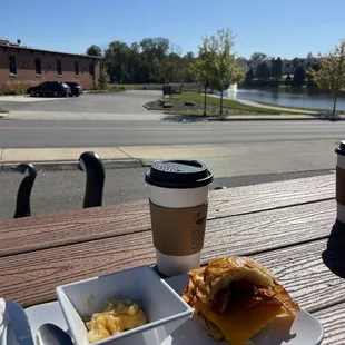 Breakfast with a view