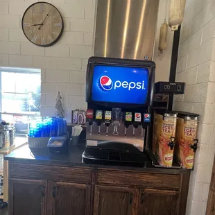Self serve drink station
