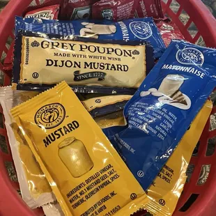 When a bar offers Grey Poupon mustard, you know it is a classy joint.