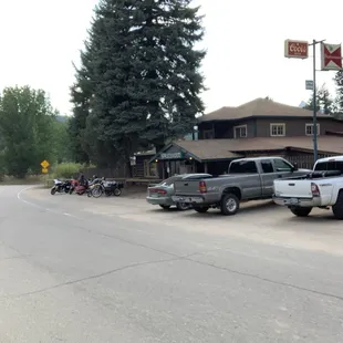 Outside (front entrance/parking)