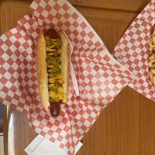 Foot-Long Regular Hot Dog