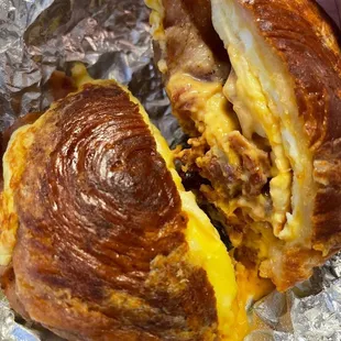Breakfast sandwich