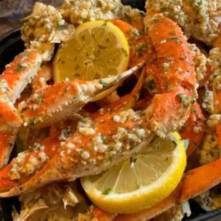 Crab legs- delicious