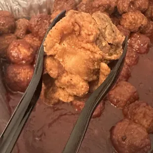 Is this even chicken??? What is this!