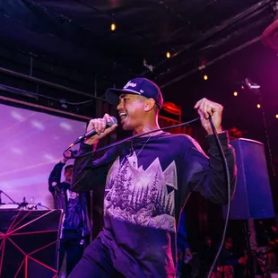 Hire our DJ's and MC's to get your event amplified! Photo by our in-house photographer Jesse H.