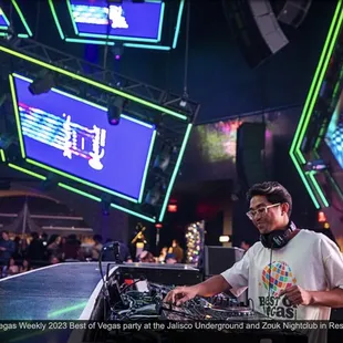 DJ Lio at Las Vegas Weekly's Best of Vegas Event (Photo: Steve Marcus)