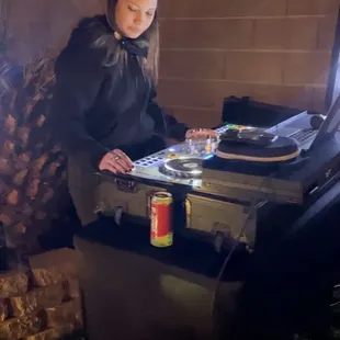 Playing her heart out!!!