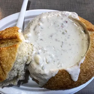 Chowder Bread Bowl