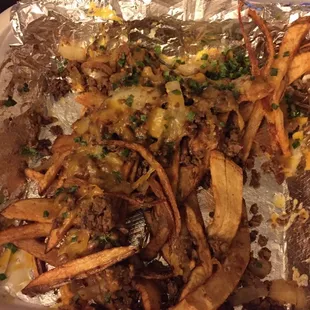 Loose Burger fries