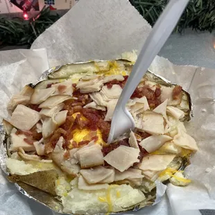 Turkey &amp; Bacon Spud