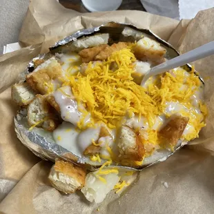 Chicken Fried Chicken Spud