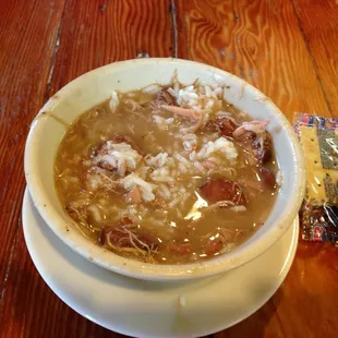 Get the gumbo.
