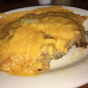 Shrimp  and crabmeat  potato