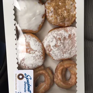 a box of doughnuts